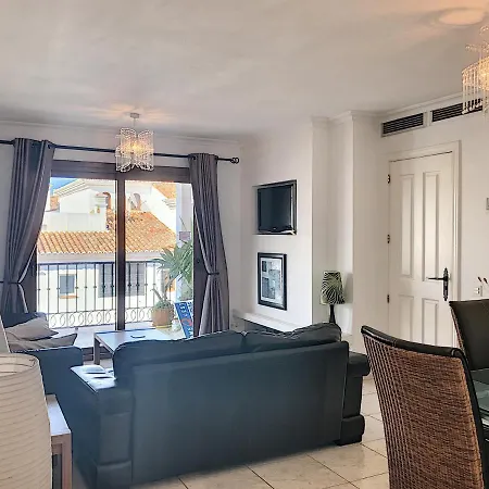 2257-stunning Penthouse First Line Port Sea View * Manilva