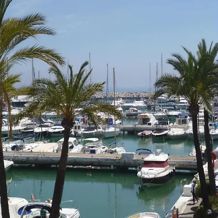 2257-stunning Penthouse First Line Port Sea View Lägenhet Manilva